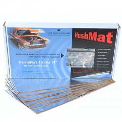 HushMat Sound and Thermal Material Hoodliner 12" x 23" 6 Each